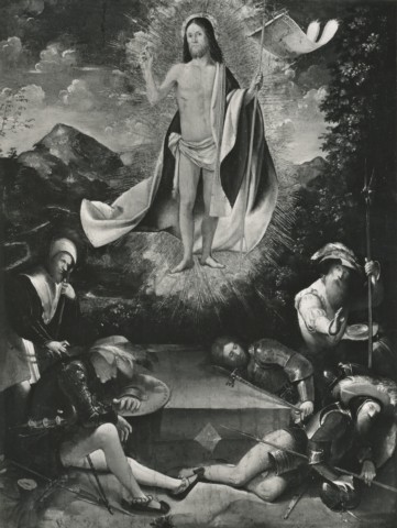 Vasari — Meloni Altobello - sec. XVI - Resurrezione di Cristo — insieme
